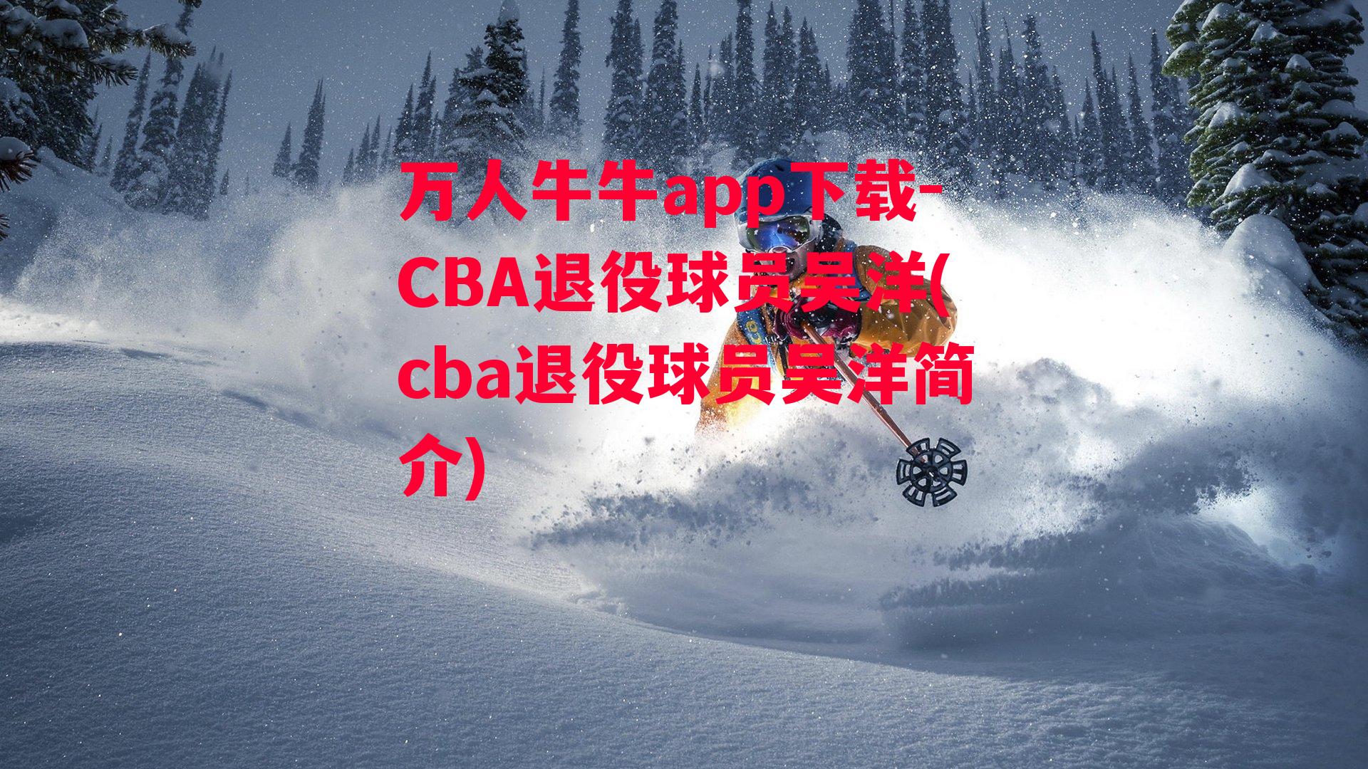 CBA退役球员吴洋(cba退役球员吴洋简介)